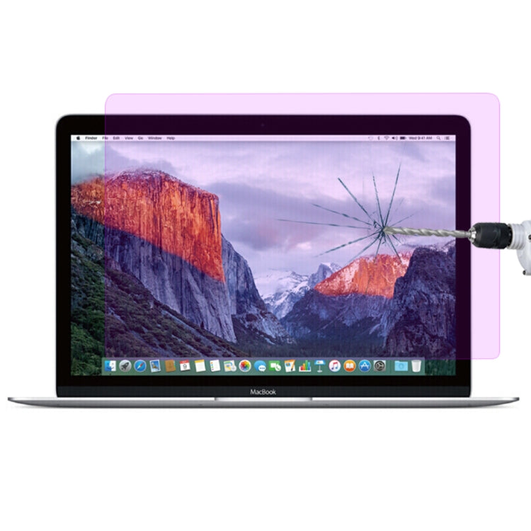 Filme de Vidro Temperado HD à Prova de Explosão com Dureza de Superfície 9H para MacBook Retina 12 polegadas (A1534), Para MacBook Retina 12 polegadas (A1534)