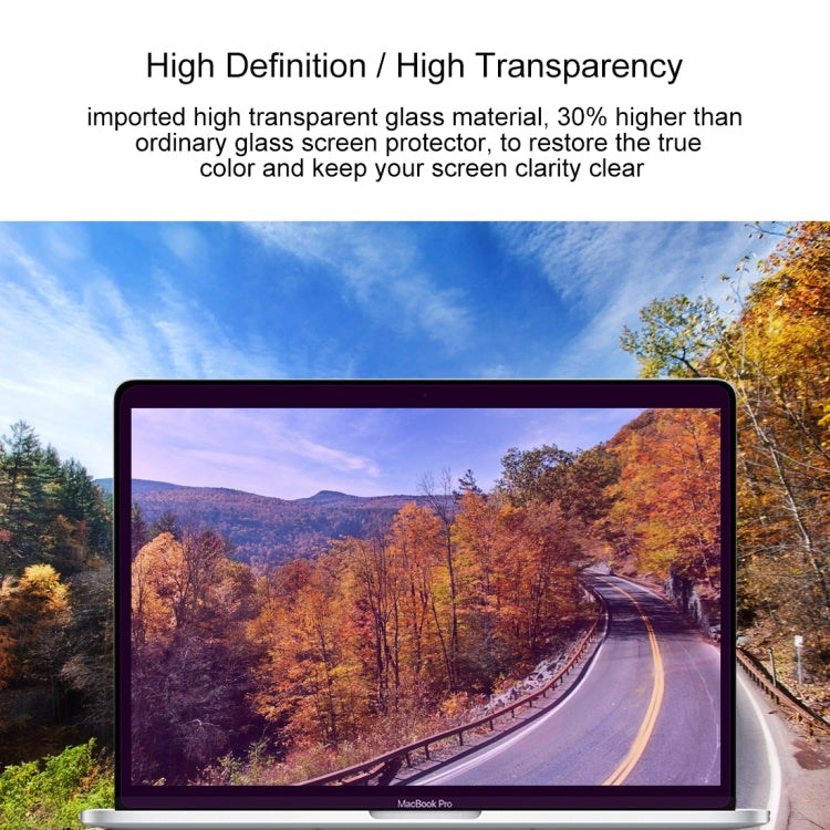 Filme de Vidro Temperado HD à Prova de Explosão com Dureza de Superfície 9H para MacBook Retina 12 polegadas (A1534), Para MacBook Retina 12 polegadas (A1534)