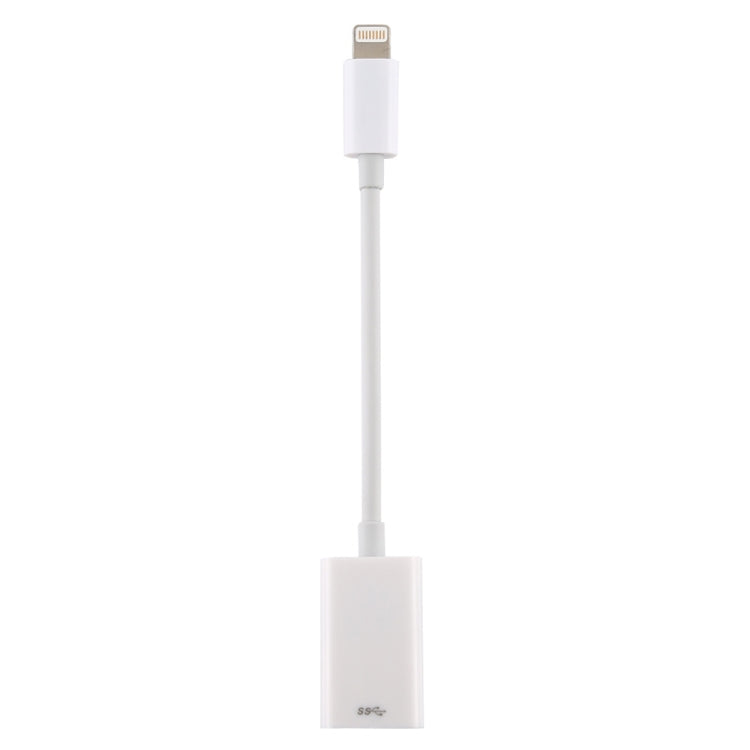 Adaptador de Câmara NK102 Macho 8 Pinos para Porta USB Fêmea Única, Suporta Sistema iOS 13.0 e Superior