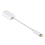Adaptador de Câmara NK102 Macho 8 Pinos para Porta USB Fêmea Única, Suporta Sistema iOS 13.0 e Superior