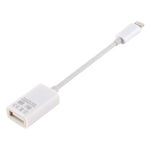 Adaptador de Câmara NK102 Macho 8 Pinos para Porta USB Fêmea Única, Suporta Sistema iOS 13.0 e Superior