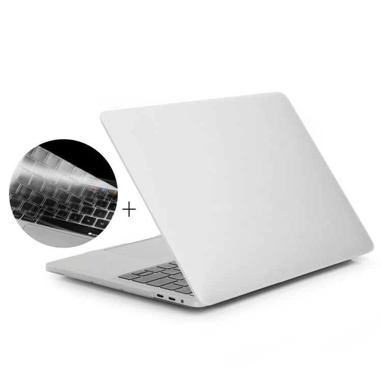 ENKAY Hat-Prince 2 em 1 Capa Protetora Rígida Fosca de Plástico + Versão Europa Capa Protetora Ultra-fina de TPU para Teclado para MacBook Pro 2016 15,4 Polegadas com Touch Bar (A1707), 15,4 polegadas com Touch Bar Versão Europa