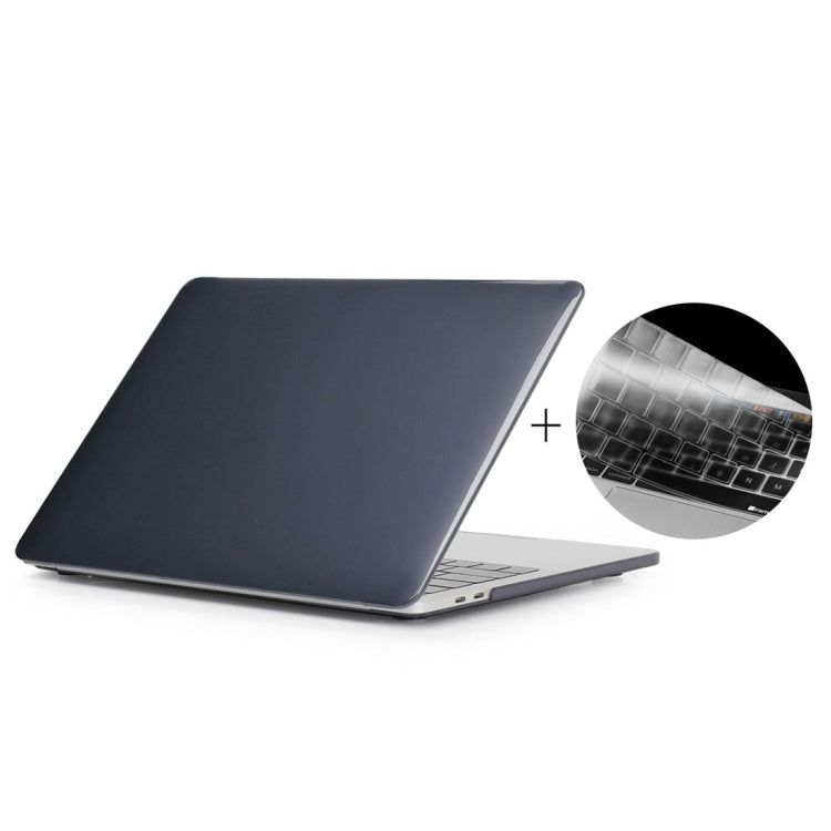 ENKAY Hat-Prince 2 em 1 Capa Protetora Rígida Cristal de Plástico + Versão Europa Capa Protetora Ultra-fina de TPU para Teclado para MacBook Pro 2016 13,3 Polegadas sem Touch Bar (A1708), 13,3 polegadas sem Touch Bar Versão Europa