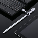 Ponta Superfina de 1,7 mm Caneta Stylus Capacitiva para Ecrã Manuscrito que Previne Toques Acidentais