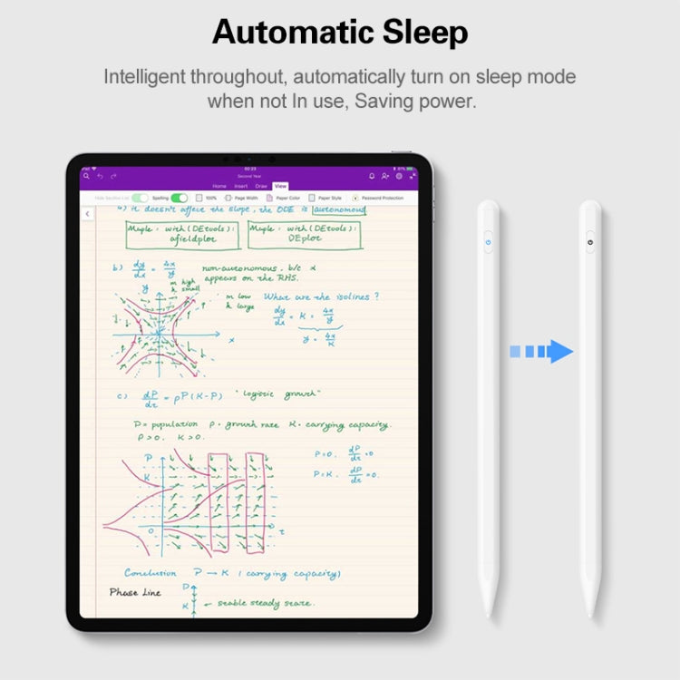 Ponta Superfina de 1,7 mm Caneta Stylus Capacitiva para Ecrã Manuscrito que Previne Toques Acidentais