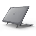 Capa Protetora Dobrável TPU + PC Antichoque para Portátil MacBook Pro 13,3 polegadas (A1708) & com Touch Bar (A1706) com Suporte, Para MacBook Pro 13,3 polegadas com Touch Bar