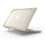 Capa Protetora Dobrável TPU + PC Antichoque para Portátil MacBook Pro 13,3 polegadas (A1708) & com Touch Bar (A1706) com Suporte, Para MacBook Pro 13,3 polegadas com Touch Bar