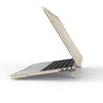 Capa Protetora Dobrável TPU + PC Antichoque para Portátil MacBook Pro 13,3 polegadas (A1708) & com Touch Bar (A1706) com Suporte, Para MacBook Pro 13,3 polegadas com Touch Bar
