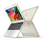 Capa Protetora Dobrável TPU + PC Antichoque para Portátil MacBook Pro 13,3 polegadas (A1708) & com Touch Bar (A1706) com Suporte, Para MacBook Pro 13,3 polegadas com Touch Bar