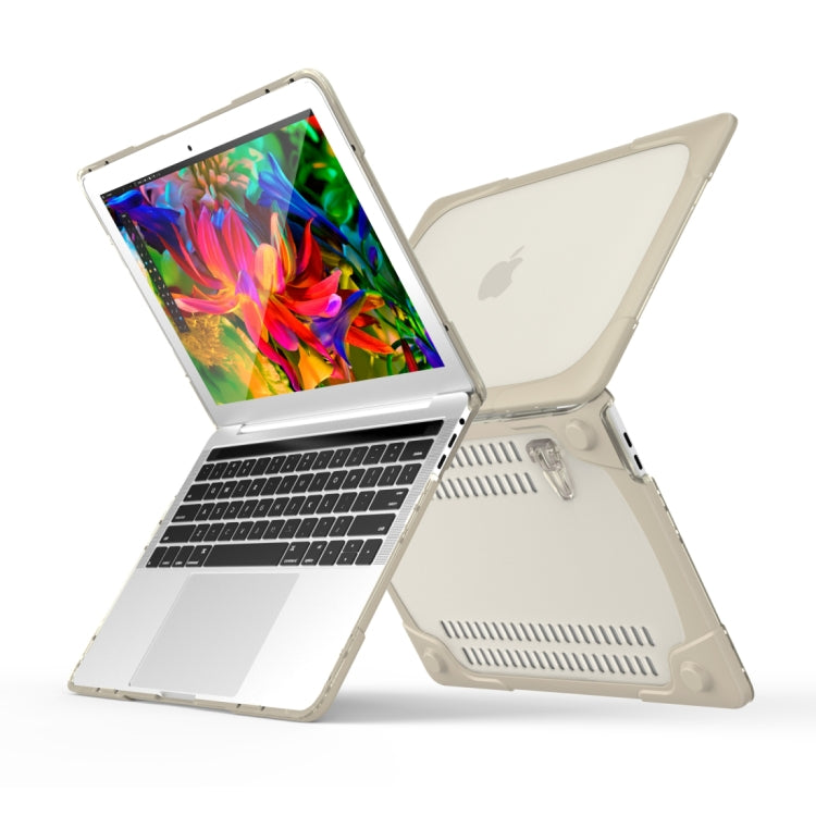 Capa Protetora Dobrável TPU + PC Antichoque para Portátil MacBook Pro 13,3 polegadas (A1708) & com Touch Bar (A1706) com Suporte, Para MacBook Pro 13,3 polegadas com Touch Bar