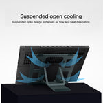 Suporte de arrefecimento para notebook Lenovo Z2 Legion Gears em liga de alumínio para dissipação de calor