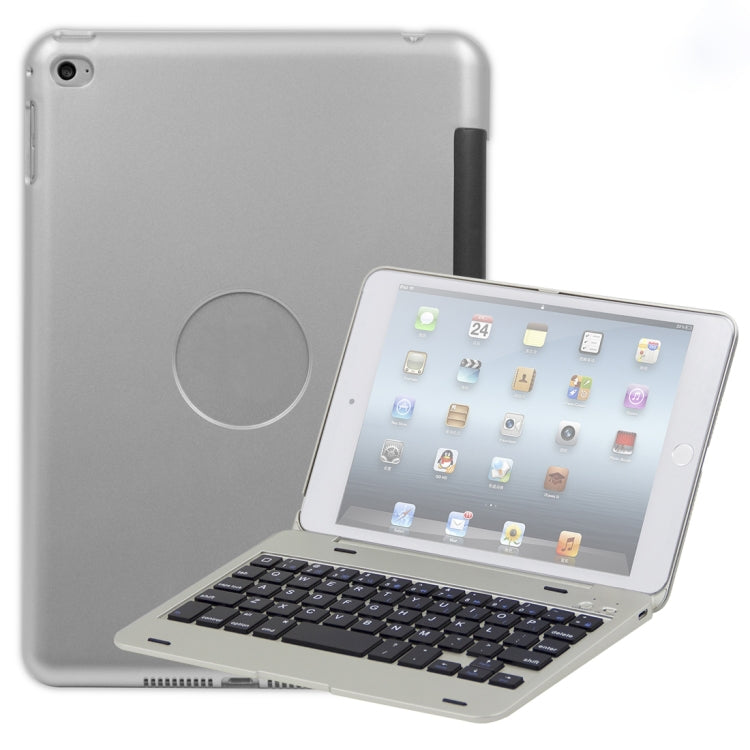 F1+ Versão Laptop para iPad mini 5 / 4 Capa para Tablet com Teclado Bluetooth em Plástico
