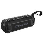 Coluna Bluetooth awei Y280 IPX4 com Power Bank, Graves Reforçados, Microfone Integrado, Suporte FM / USB / Cartão TF / AUX, Y280