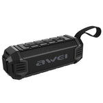 Coluna Bluetooth awei Y280 IPX4 com Power Bank, Graves Reforçados, Microfone Integrado, Suporte FM / USB / Cartão TF / AUX, Y280