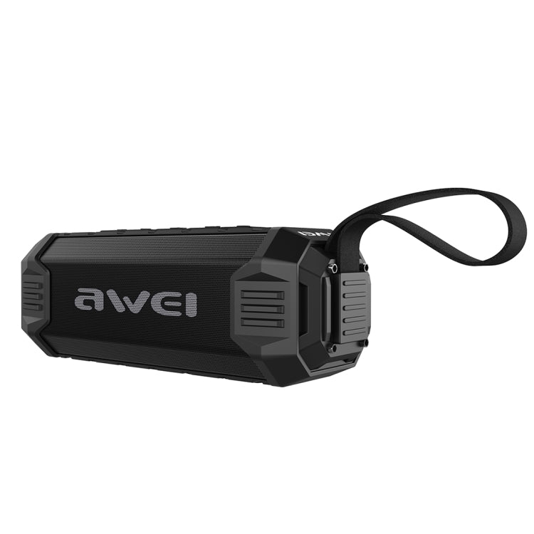 Coluna Bluetooth awei Y280 IPX4 com Power Bank, Graves Reforçados, Microfone Integrado, Suporte FM / USB / Cartão TF / AUX, Y280