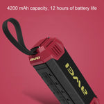 Coluna Bluetooth awei Y280 IPX4 com Power Bank, Graves Reforçados, Microfone Integrado, Suporte FM / USB / Cartão TF / AUX, Y280