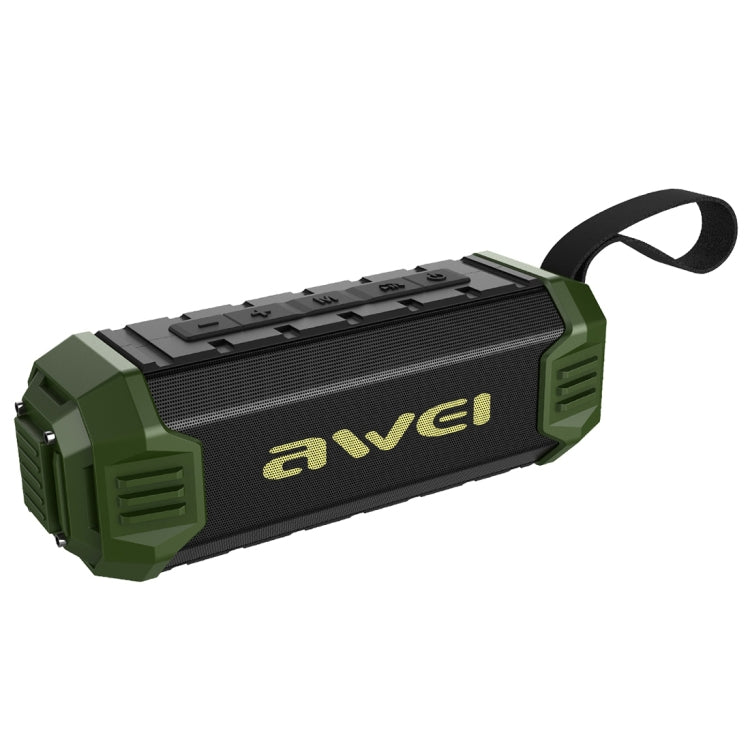Coluna Bluetooth awei Y280 IPX4 com Power Bank, Graves Reforçados, Microfone Integrado, Suporte FM / USB / Cartão TF / AUX, Y280