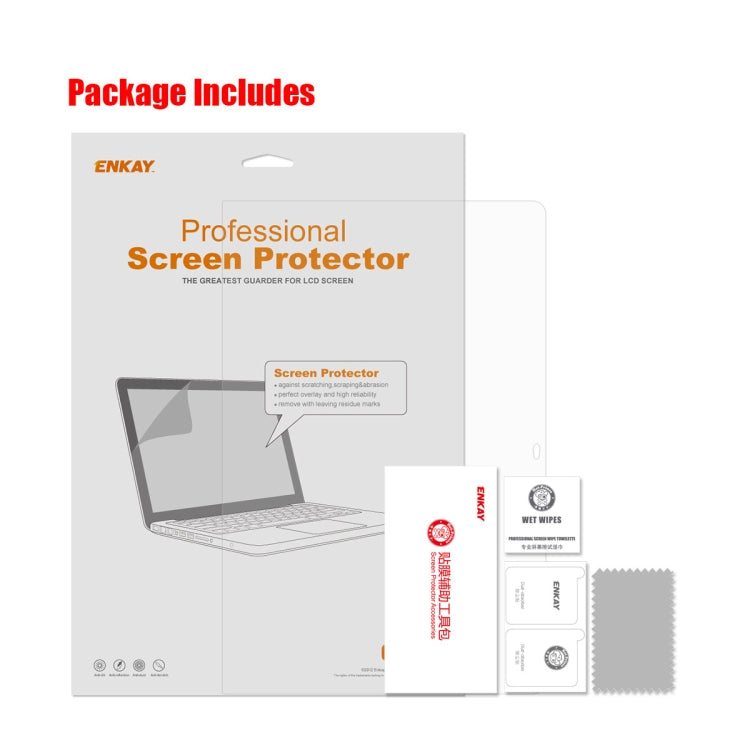 ENKAY para Apple MacBook Pro 13,3 polegadas (A1706/A1708/A1989/A2159) Protetor de Ecrã HD PET, Para MacBook Pro 13,3 polegadas (A1706/A1708/A1989/A2159)