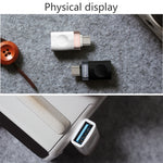 Adaptador OTG de Transmissão e Carregamento de Dados Mcdodo OT-1942 USB-C / Type-C para USB 3.0 AF