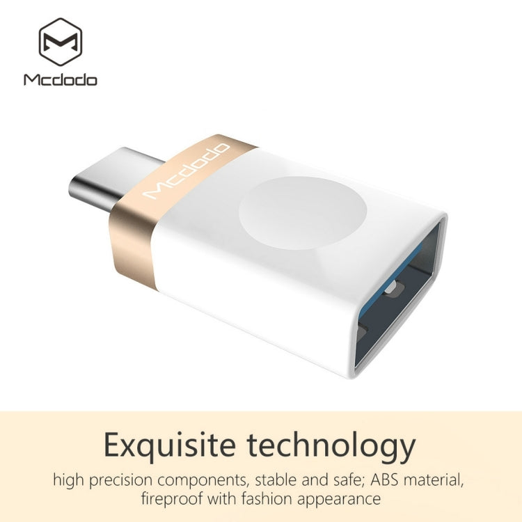 Adaptador OTG de Transmissão e Carregamento de Dados Mcdodo OT-1942 USB-C / Type-C para USB 3.0 AF