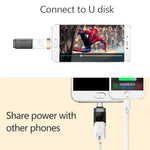 Adaptador OTG de Transmissão e Carregamento de Dados Mcdodo OT-1942 USB-C / Type-C para USB 3.0 AF