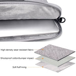Bolsa para Portátil e Tablet ST03S de 15,4 polegadas com Bolsos Duplos, Tecido Oxford, Alça Macia, Portátil, Preto 15,4 polegadas, Rosa 15,4 polegadas, Cinzento 15,4 polegadas, Cinzento Espacial Profundo 15,4 polegadas, Azul Marinho 15,4 polegadas