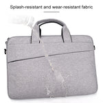 Bolsa para Portátil e Tablet ST03S de 15,4 polegadas com Bolsos Duplos, Tecido Oxford, Alça Macia, Portátil, Preto 15,4 polegadas, Rosa 15,4 polegadas, Cinzento 15,4 polegadas, Cinzento Espacial Profundo 15,4 polegadas, Azul Marinho 15,4 polegadas