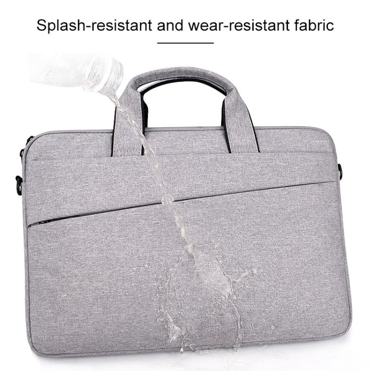 Bolsa para Portátil e Tablet ST03S de 15,4 polegadas com Bolsos Duplos, Tecido Oxford, Alça Macia, Portátil, Preto 15,4 polegadas, Rosa 15,4 polegadas, Cinzento 15,4 polegadas, Cinzento Espacial Profundo 15,4 polegadas, Azul Marinho 15,4 polegadas
