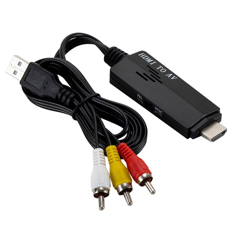 Cabo Adaptador Conversor HDMI para RCA 1080P