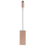 Conversor USB-C / Tipo-C 3.1 Macho para DP Fêmea HD, Comprimento: 12cm
