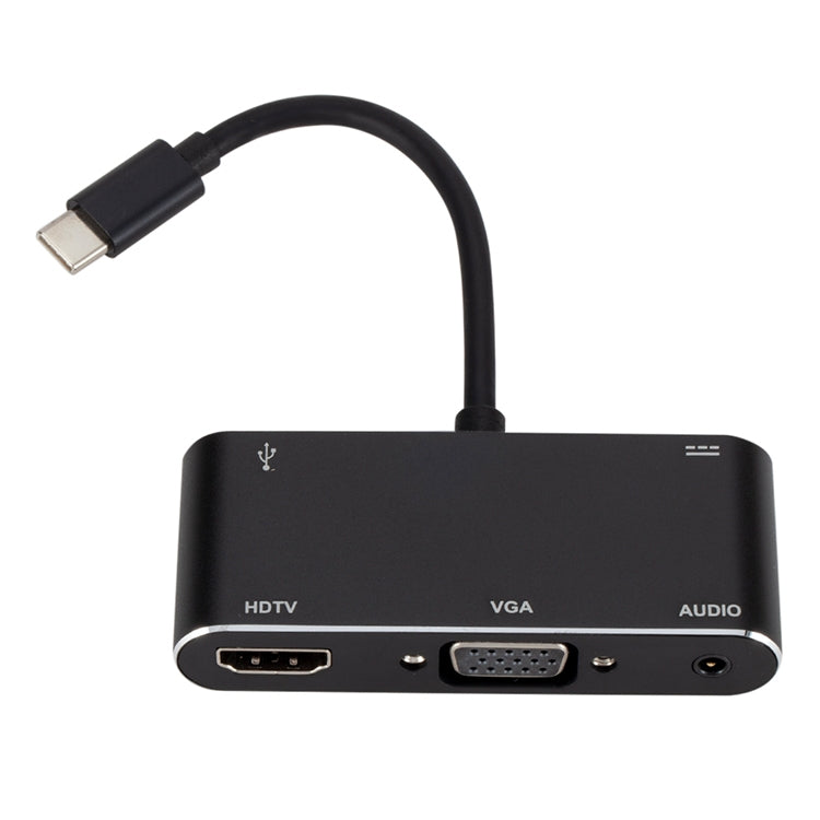 Conversor USB-C / Type-C para HDMI / VGA / USB 3.0 / PD