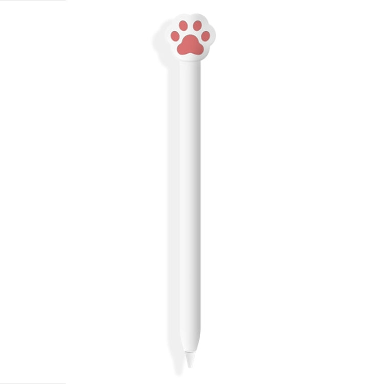 Capa Protetora de Silicone Desenho Animado Bonita para Apple Pencil 2 (Garra de Gato Rosa), Para Apple Pencil 2