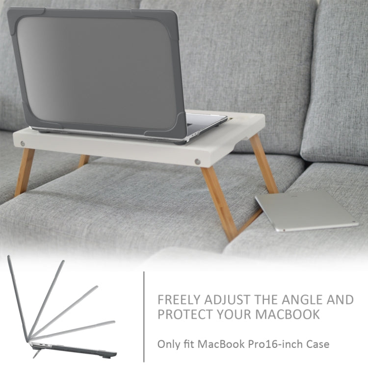 Para MacBook Pro 16 polegadas A2141 (2019) Capa Protetora para Portátil em PC + TPU Duas Cores