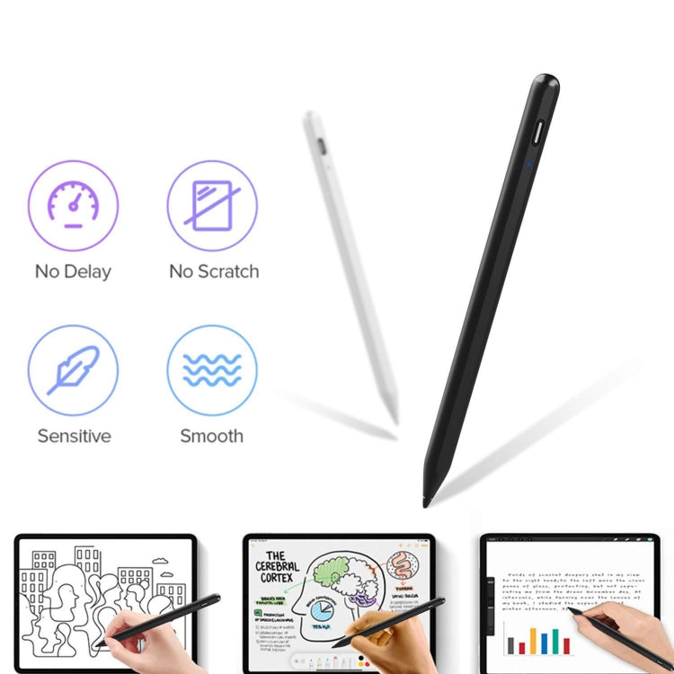 YP0016 Caneta Stylus Capacitiva Magnética Anti-toque Errado para iPad
