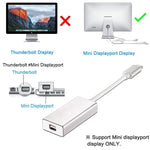 Conversor USB-C / Type-C 3.1 Macho para Mini DP Fêmea HD, Comprimento: 12cm, Prateado, Dourado