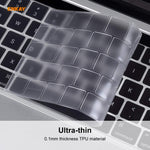Capa Protetora de Teclado ENKAY TPU para MacBook Pro 13.3 polegadas A1706 / A1989 / A2159 & Pro 15.4 polegadas A1707 / A1990 (com Touch Bar), Versão US