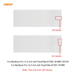 Capa Protetora de Teclado ENKAY TPU para MacBook Pro 13.3 polegadas A1706 / A1989 / A2159 & Pro 15.4 polegadas A1707 / A1990 (com Touch Bar), Versão US