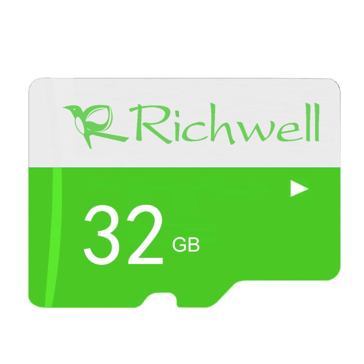 Cartão de Memória Micro SD (TF) Richwell 32GB Classe 10 de Alta Velocidade, 32GB