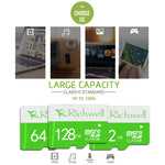 Cartão de Memória Micro SD(TF) Richwell 16GB Classe 10 de Alta Velocidade, 16GB