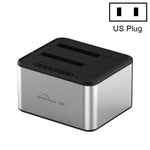 Dock para Disco Rígido Blueendless SATA USB 3.0 2 Baias para Cópia Offline de 2,5 / 3,5 polegadas