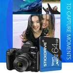 Cartão de Memória TF (Micro SD) Azul e Preto U1 de Alta Velocidade STICKDRIVE 32GB, 32GB
