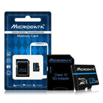 Cartão de memória MICRODATA 128GB U3 TF (Micro SD) azul com risca e preto, 128GB