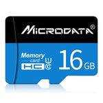 Cartão de memória MICRODATA 16GB U1 TF (Micro SD) azul e preto, 16GB
