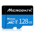 Cartão de memória MICRODATA 128GB U3 TF (Micro SD) azul e preto, 128GB