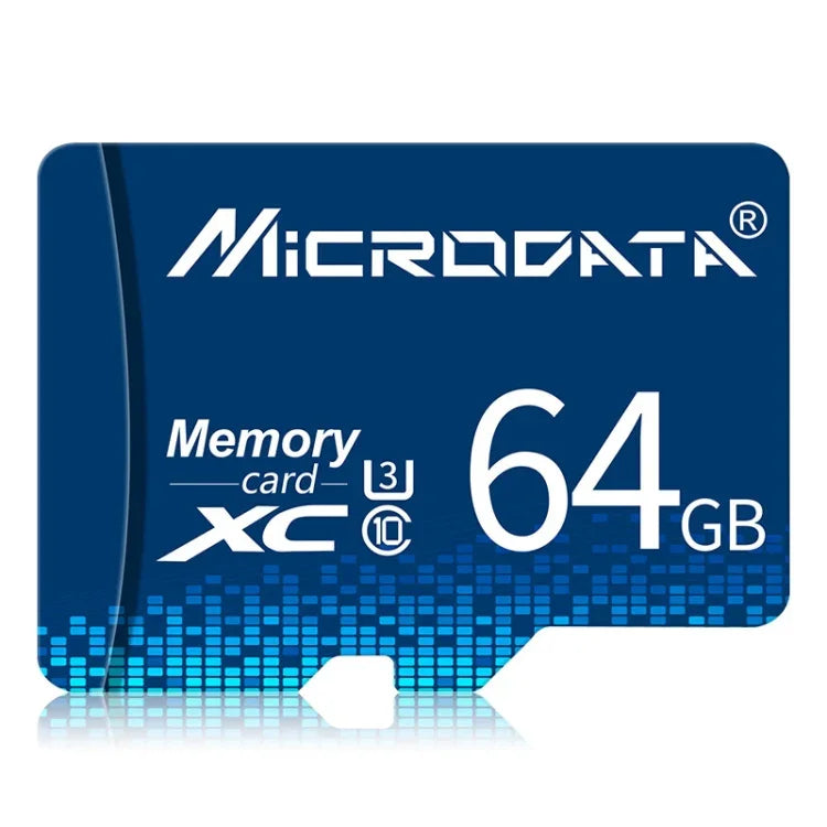 Cartão de memória MICRODATA 64GB U3 TF (Micro SD) azul, 64GB