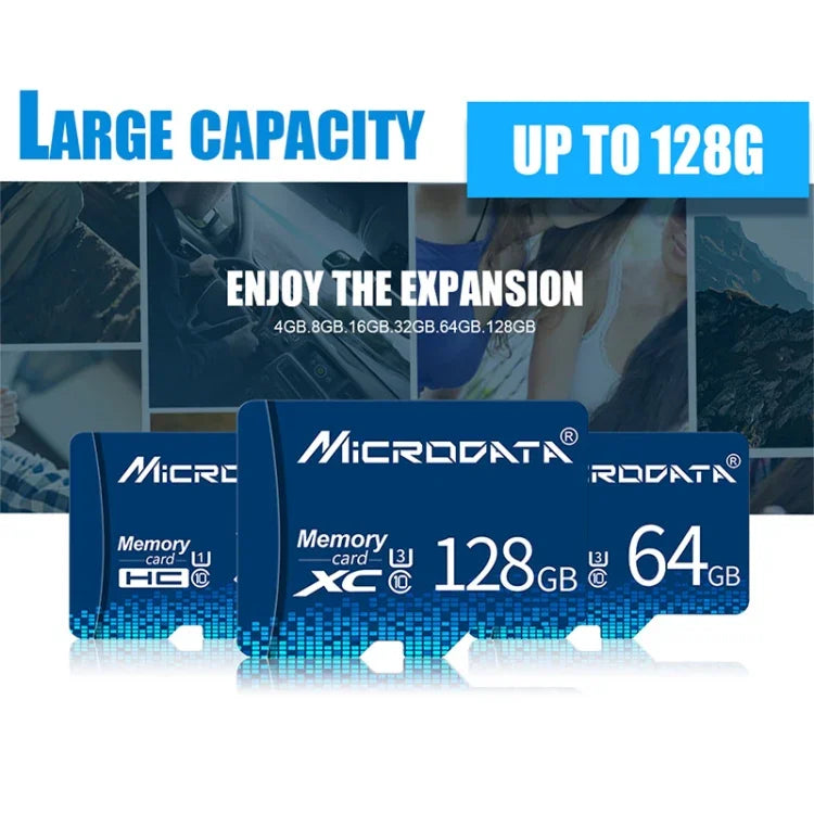 Cartão de memória MICRODATA 64GB U3 TF (Micro SD) azul, 64GB