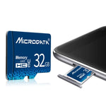 Cartão de memória MICRODATA 128GB U3 TF (Micro SD) azul, 128GB