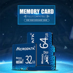 Cartão de memória MICRODATA 128GB U3 TF (Micro SD) azul, 128GB