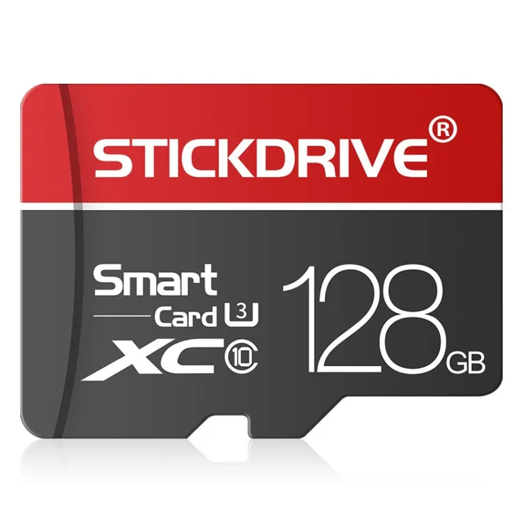 Cartão de Memória STICKDRIVE 128GB U3 Linha Branca Vermelha e Preta TF(Micro SD), 128GB