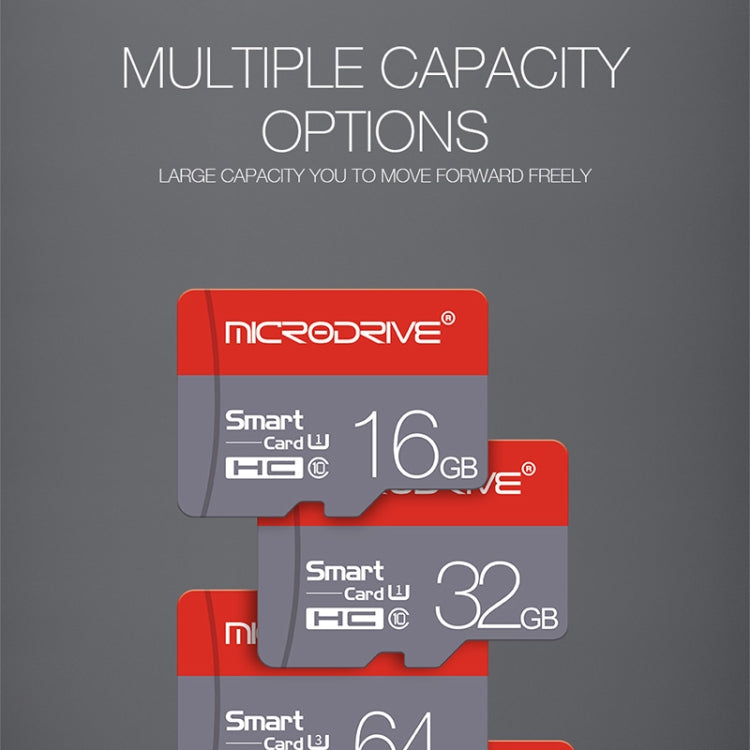 Microdrive Cartão de Memória Micro SD(TF) Classe 10 de Alta Velocidade 16GB, 16GB